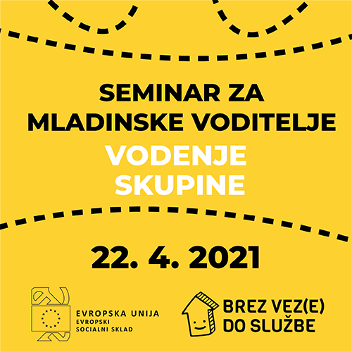 seminar za mladinske voditelje 22. 4. 2021